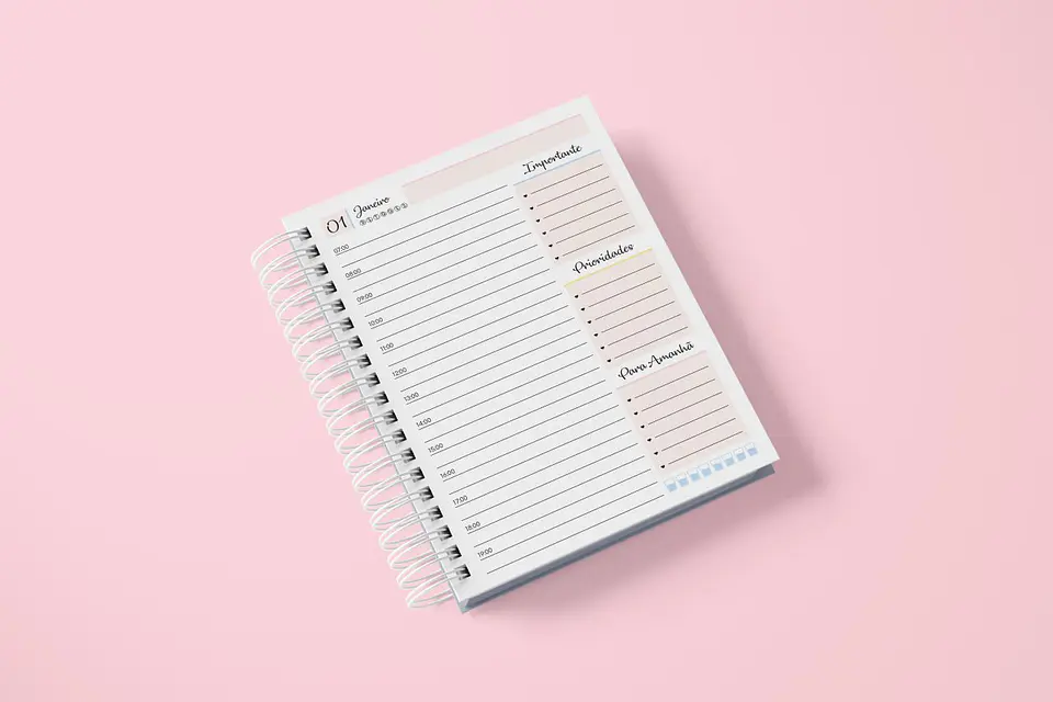 Arquivo Digital Combo Agendas Colorful 2026 9