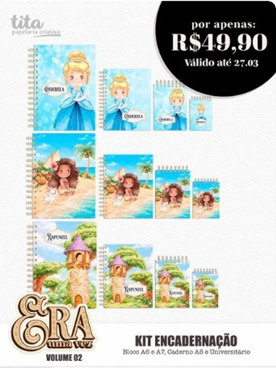 Arquivo Digital Era uma vez - Kit Encadernação Vol 2 1