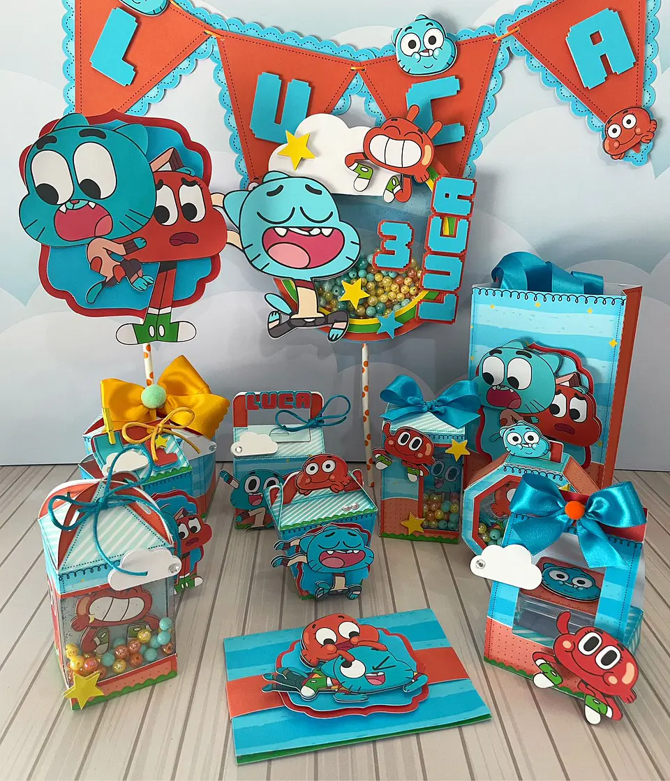 Kit Festa Pronta- Gumball 1
