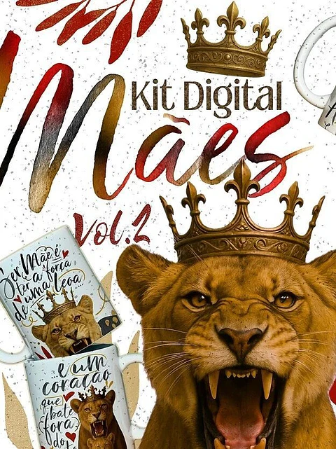 Arquivo Digital Pack Canecas Mães Vol. 2