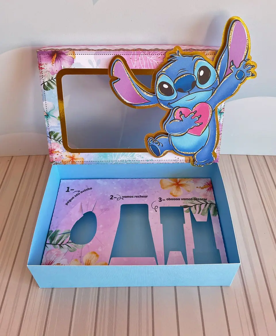 Mini Confeiteiro Stitch Arquivo Digital 5