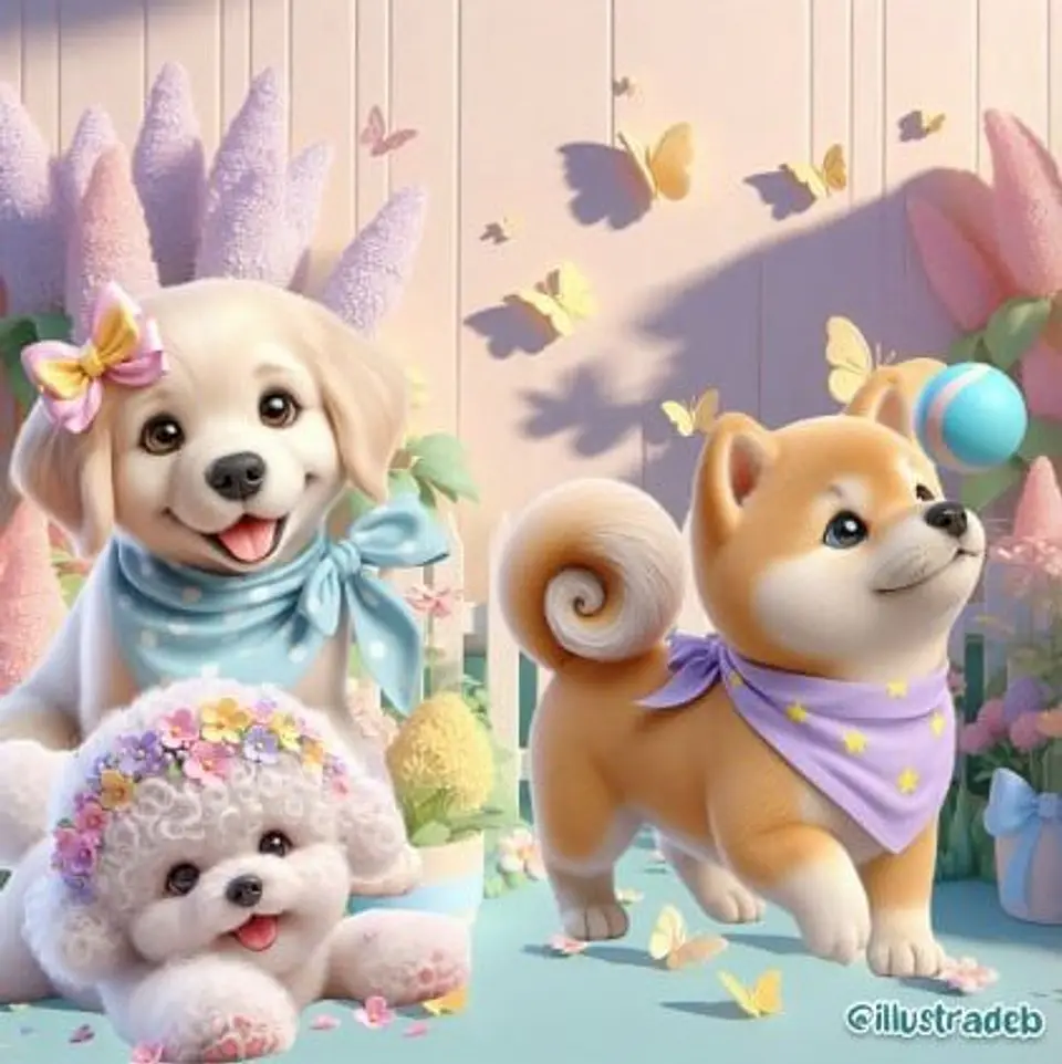 Kit Digital Cachorrinhos Candy 2