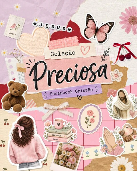 Coleção PRECIOSA | Scrapbook Cristão