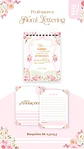 Dia dos Professores – Floral Delicado Lettering 2027 - Thumbnail 5