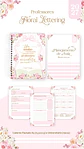 Dia dos Professores – Floral Delicado Lettering 2027 - Thumbnail 6