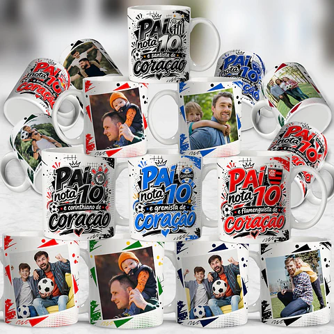 COMBO Pai nota 10 – Artes para Canecas