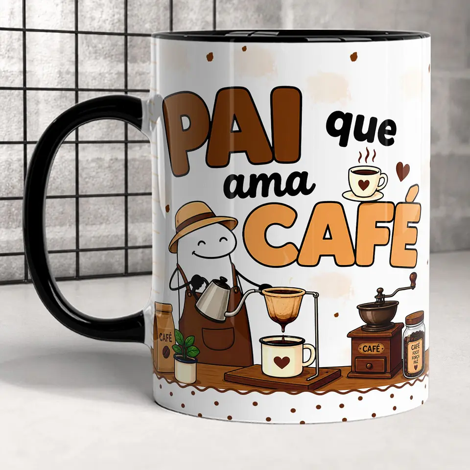 COMBO Pai, Flork divertido 2026 – Artes para Canecas 20