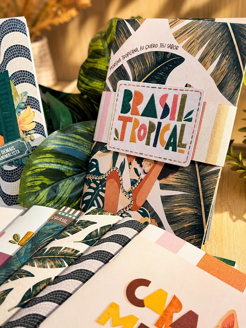Brasil Tropical – Pack Caderninhos