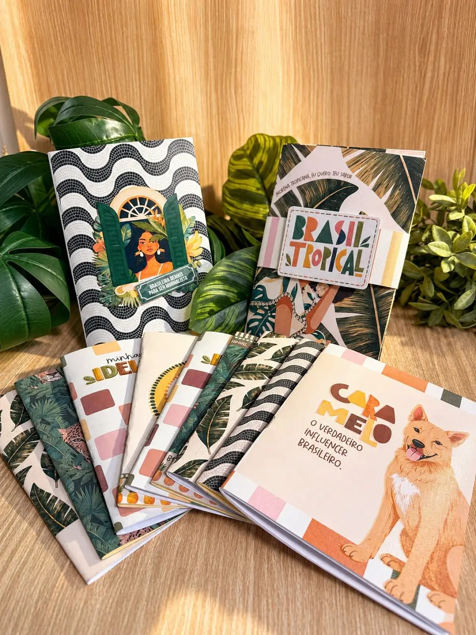Brasil Tropical – Pack Caderninhos 3