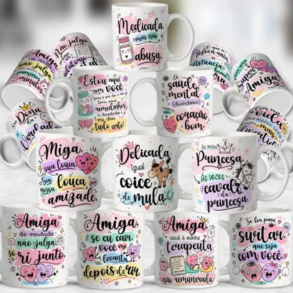 AMIZADE COM DEBOCHE – ARTES PARA CANECA 1