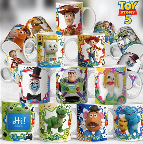 TOY STORY 5 – ARTES PARA CANECA