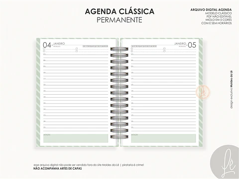 COMBO AGENDAS PERMANENTES