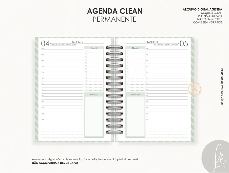 COMBO AGENDAS PERMANENTES 3