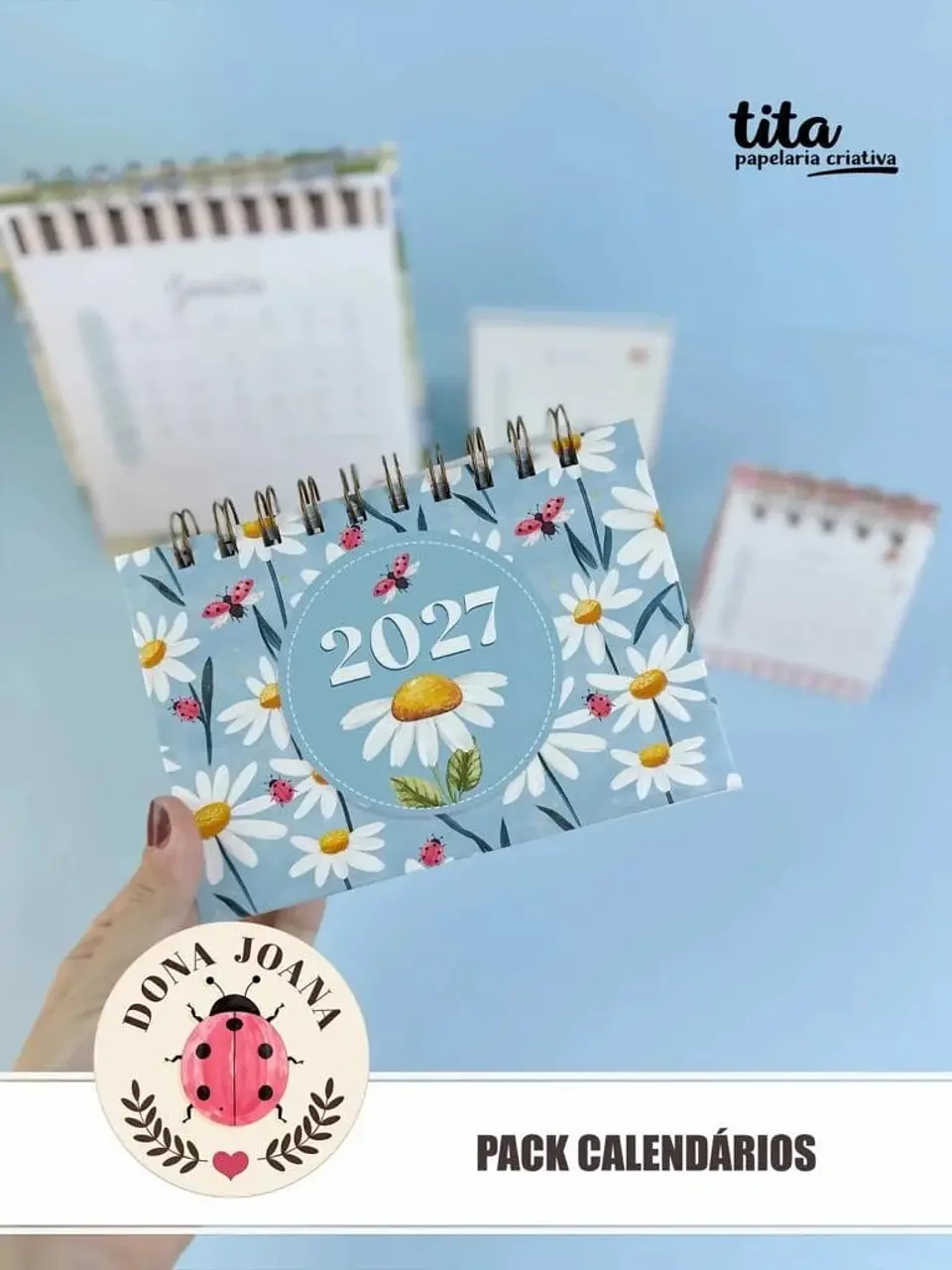 Dona Joana – Pack Calendários 2027 – português e español + Vídeo aula 3