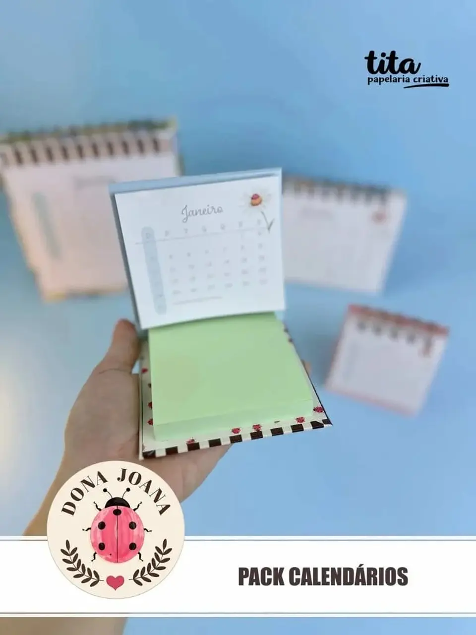Dona Joana – Pack Calendários 2027 – português e español + Vídeo aula 6