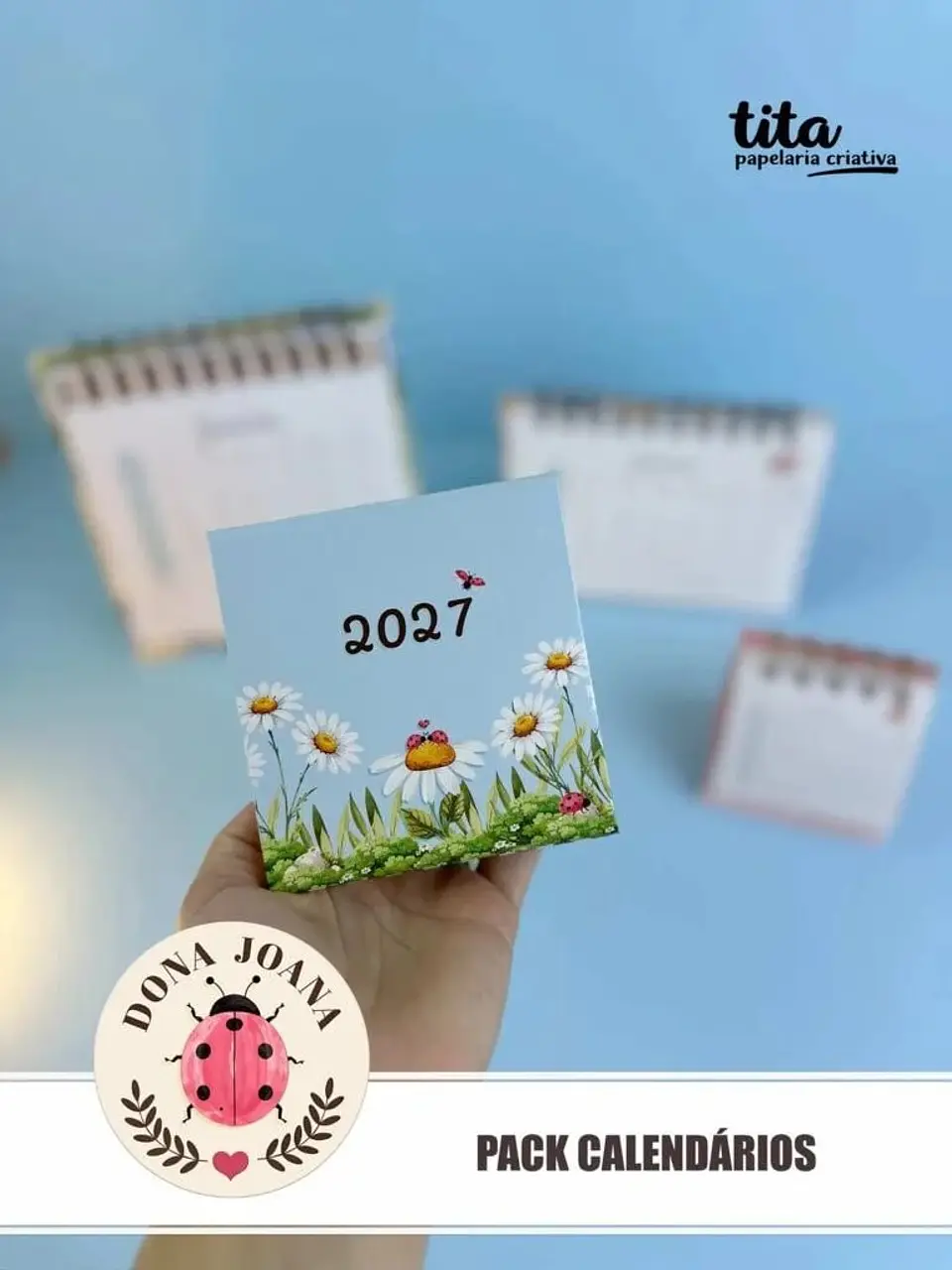Dona Joana – Pack Calendários 2027 – português e español + Vídeo aula 10