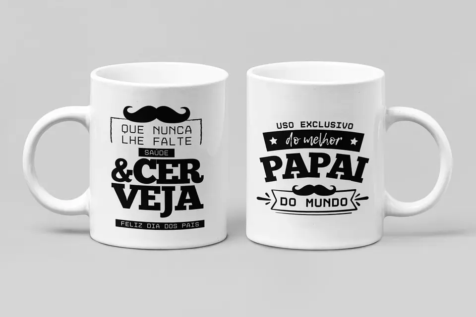 Arte Para Canecas - Dia dos Pais 22