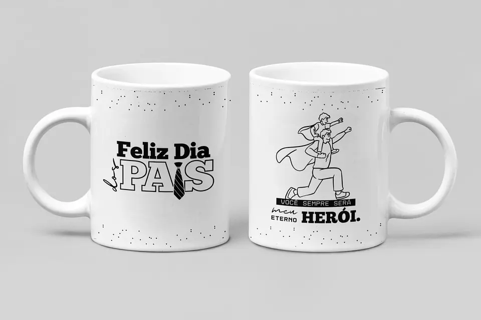 Arte Para Canecas - Dia dos Pais 23