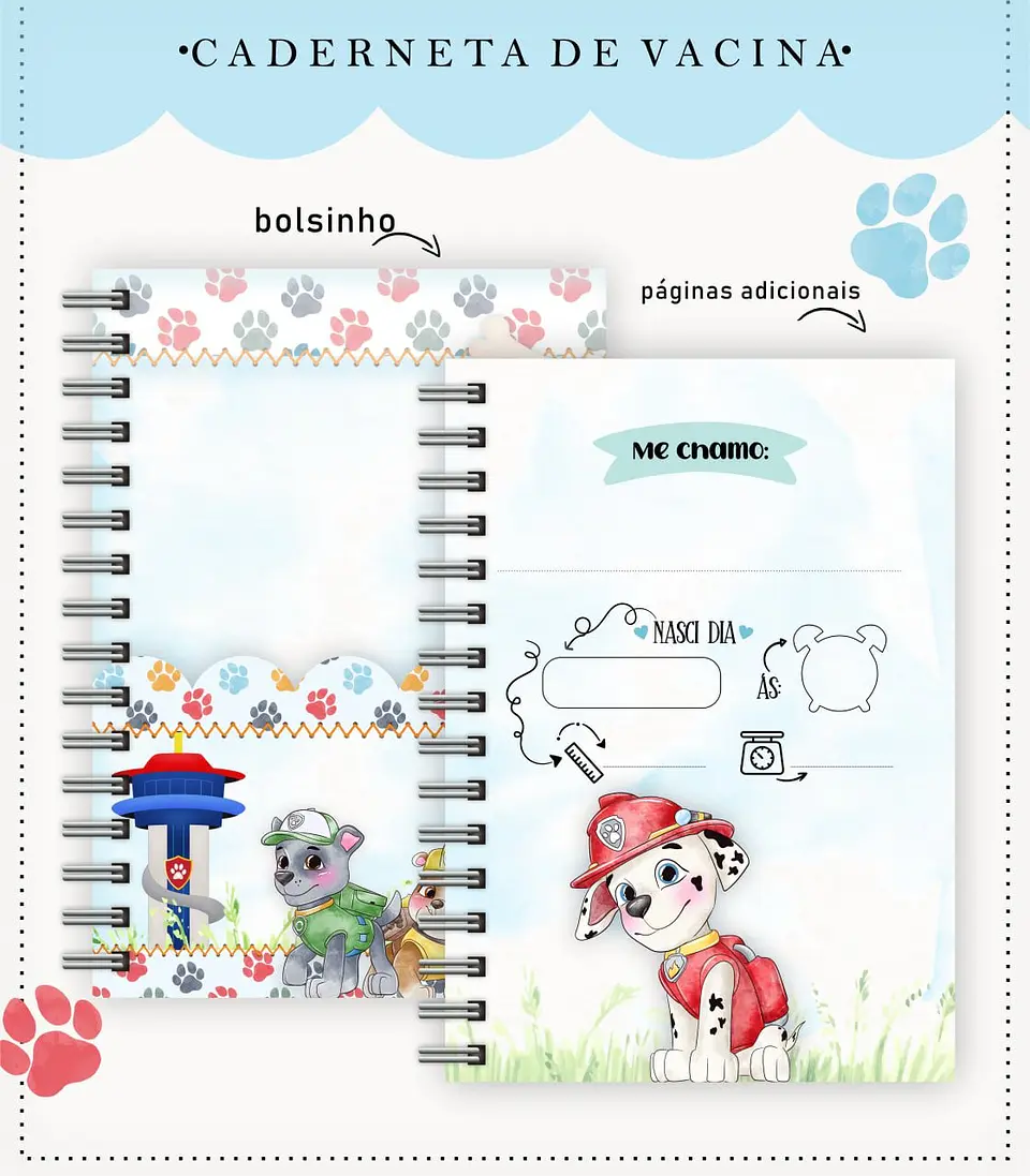 PATRULHA CANINA - Caderneta e Caneca 3