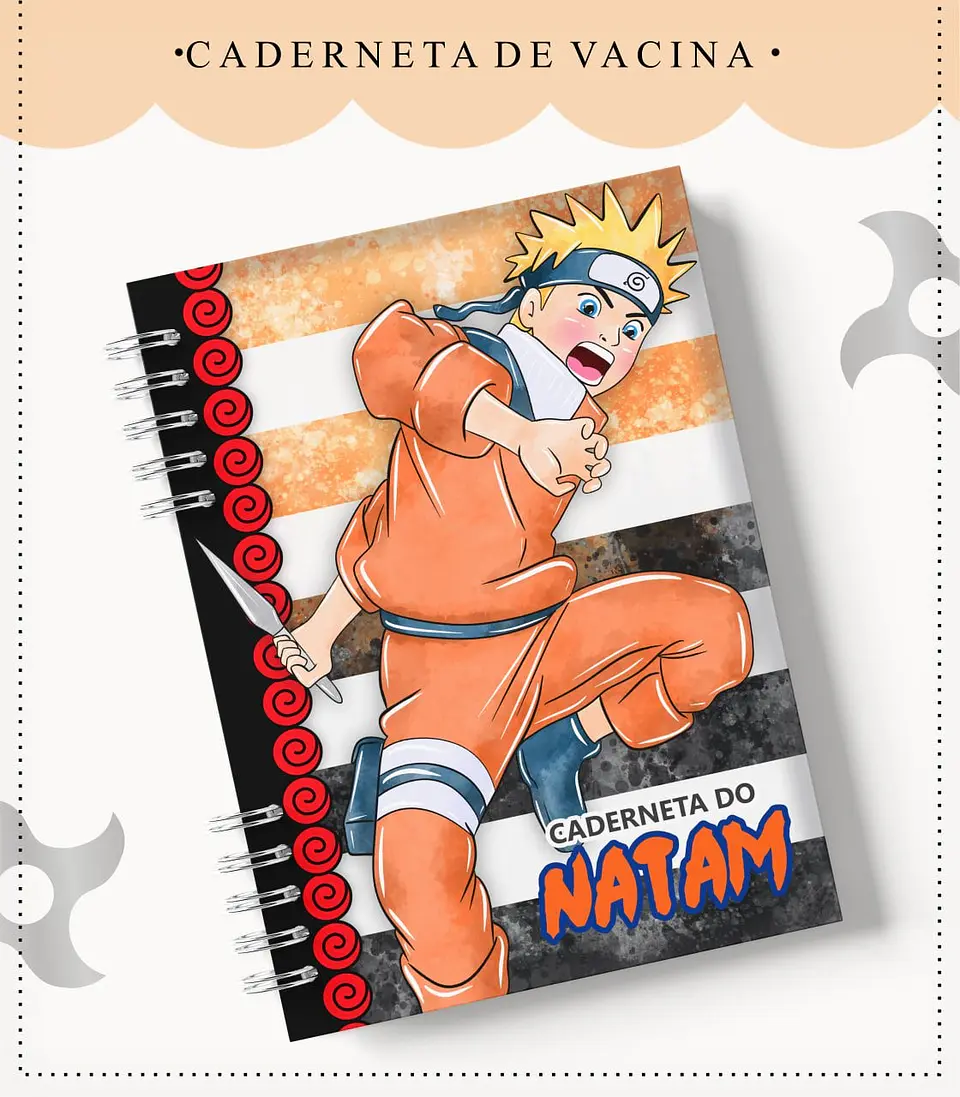 Arquivo Digital Caderneta e Caneca Naruto 1