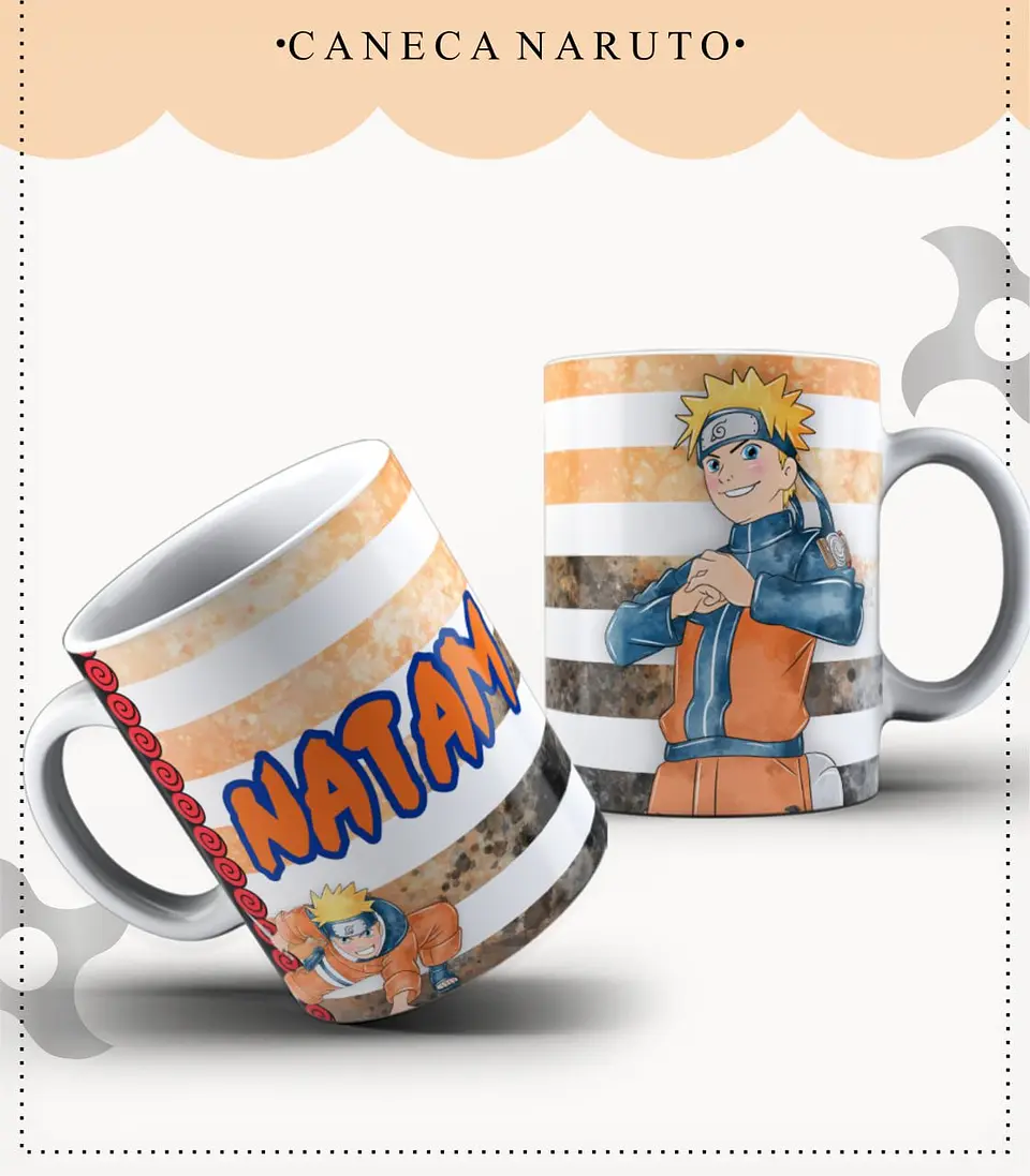 Arquivo Digital Caderneta e Caneca Naruto 4