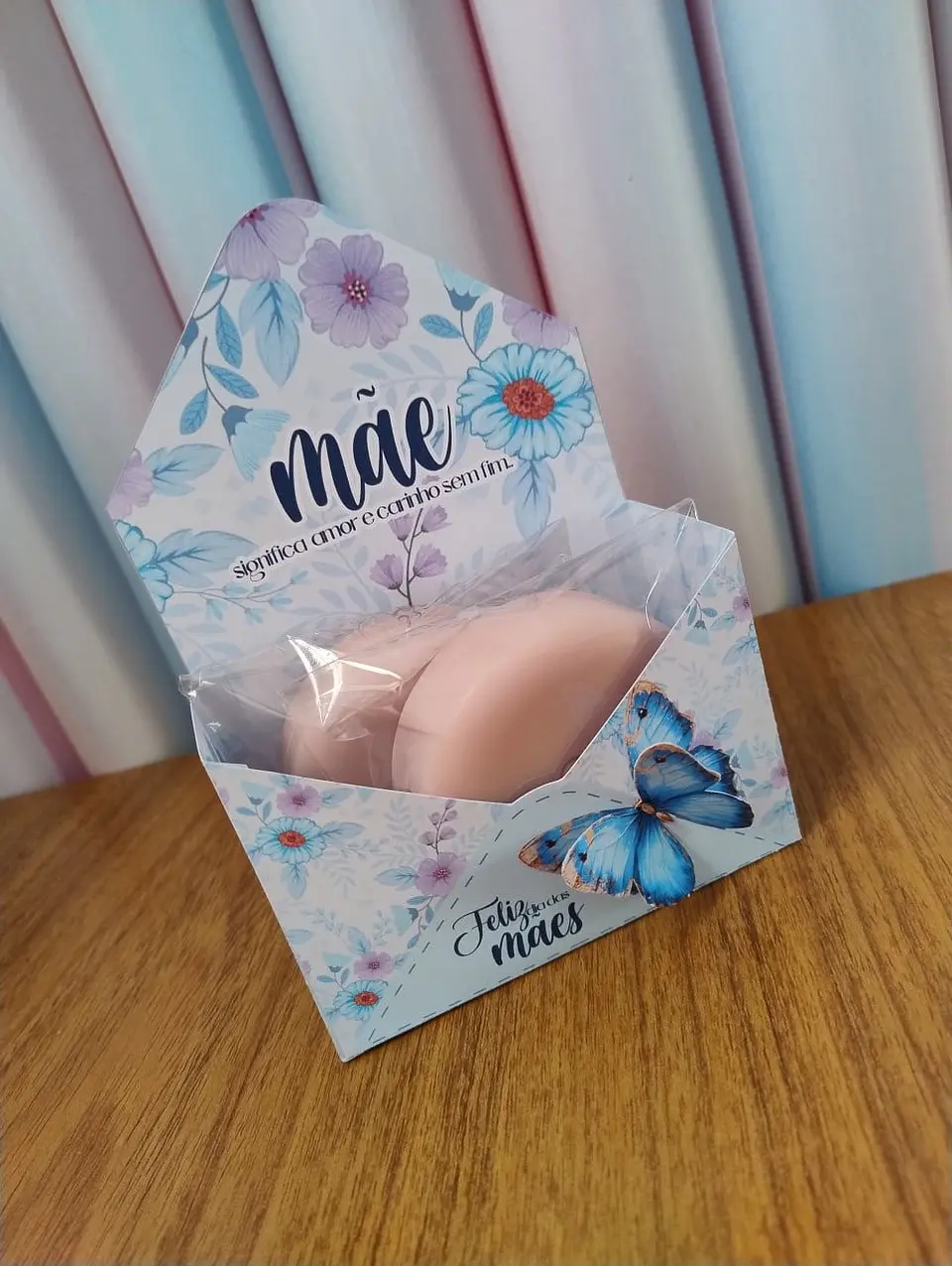 Caixa Envelope Sabonete - Dia das Mães 5