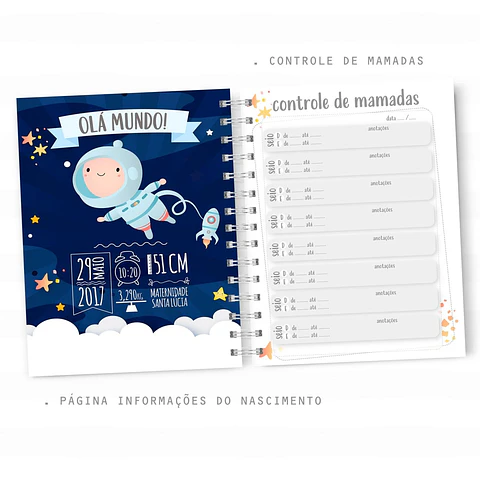 Caderneta Astronauta - Arquivo Digital