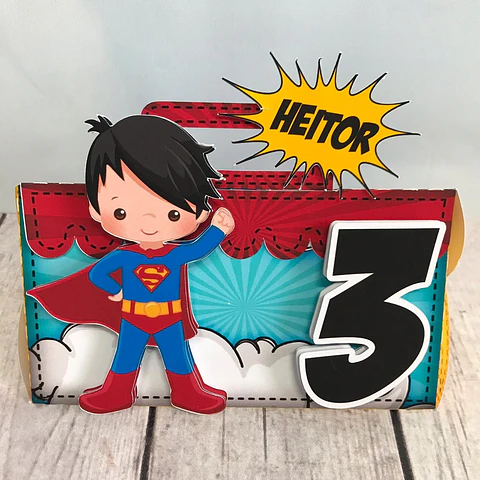 Arquivo de Corte Super Homem Cute #3