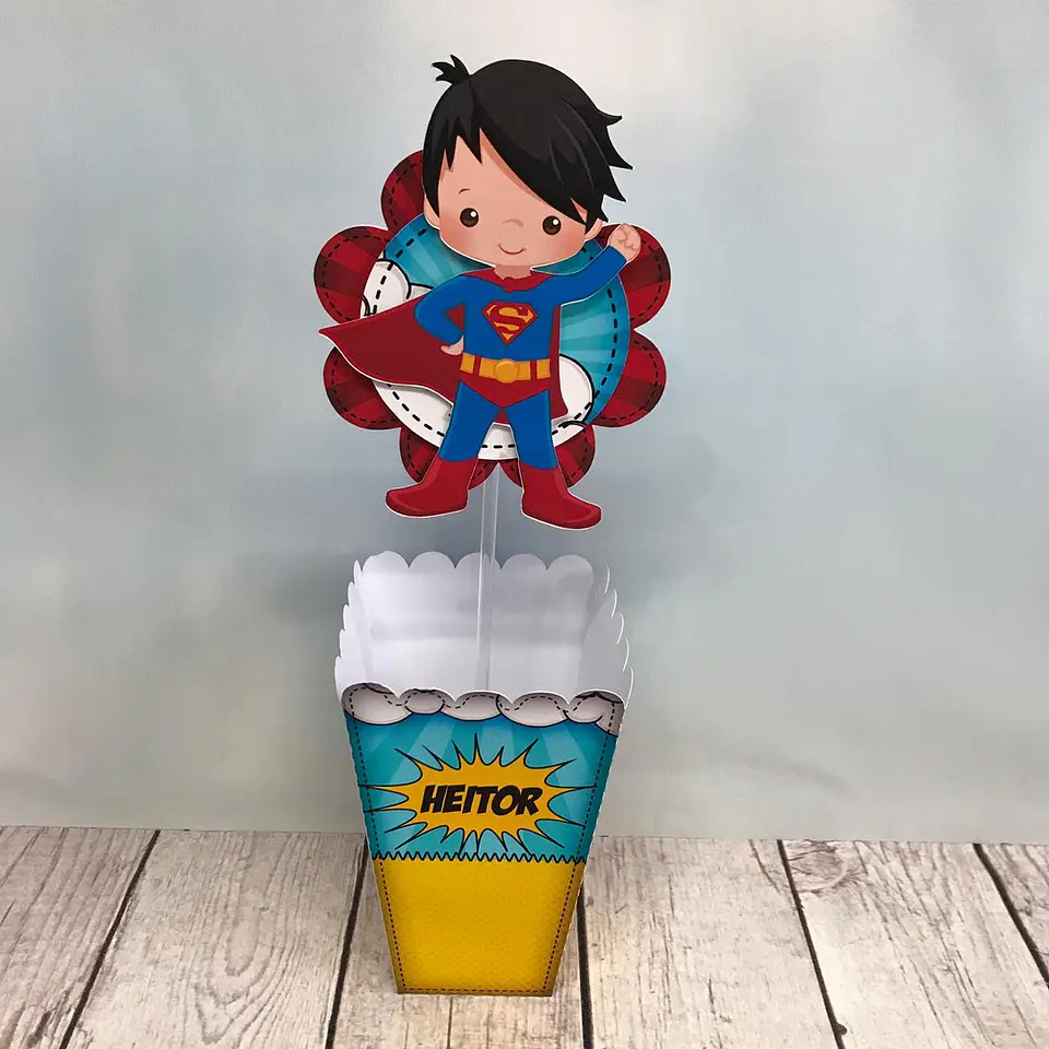 Arquivo de Corte Super Homem Cute #3 19