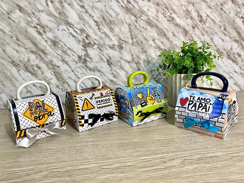 CAIXA MALETA CANECA - ARQUIVO DE CORTE