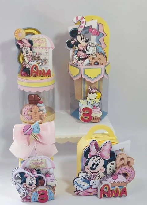 ARQUIVO DE CORTE MINNIE CONFEITEIRA