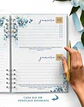 COMBO 8 AGENDAS 2027 E PERMANENTE COM VERSÍCULOS E SEM VERSÍCULOS FLORAL AZUL - Thumbnail 2