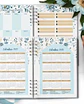 COMBO 8 AGENDAS 2027 E PERMANENTE COM VERSÍCULOS E SEM VERSÍCULOS FLORAL AZUL - Thumbnail 9