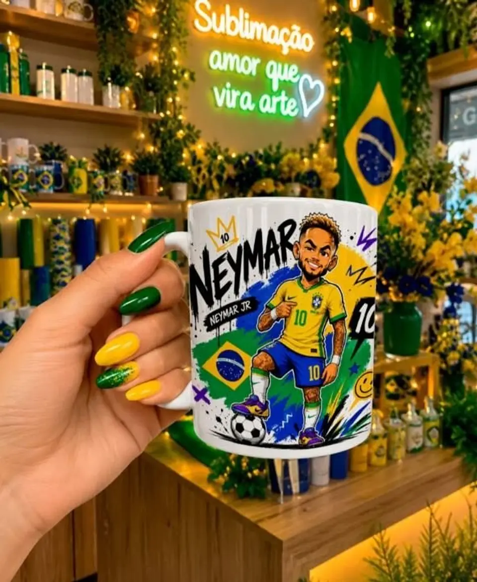 GIGANTES DO FUTEBOL – ARTES PARA CANECAS 8
