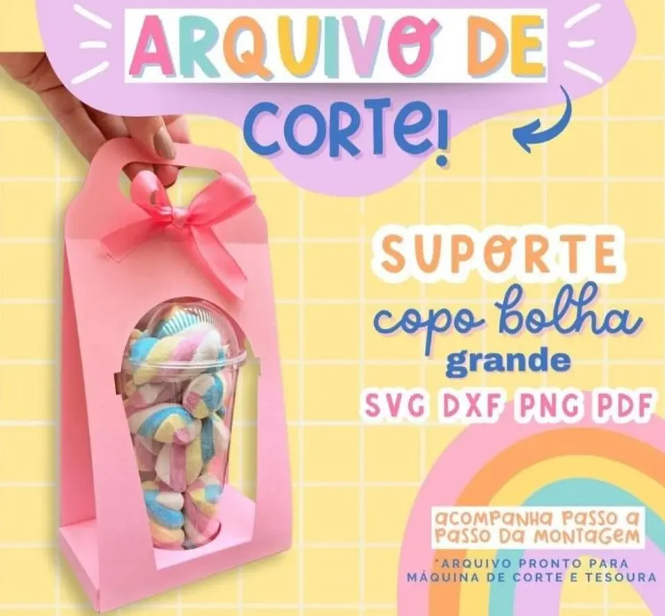 MOLDE SUPORTE COPO BOLHA 1