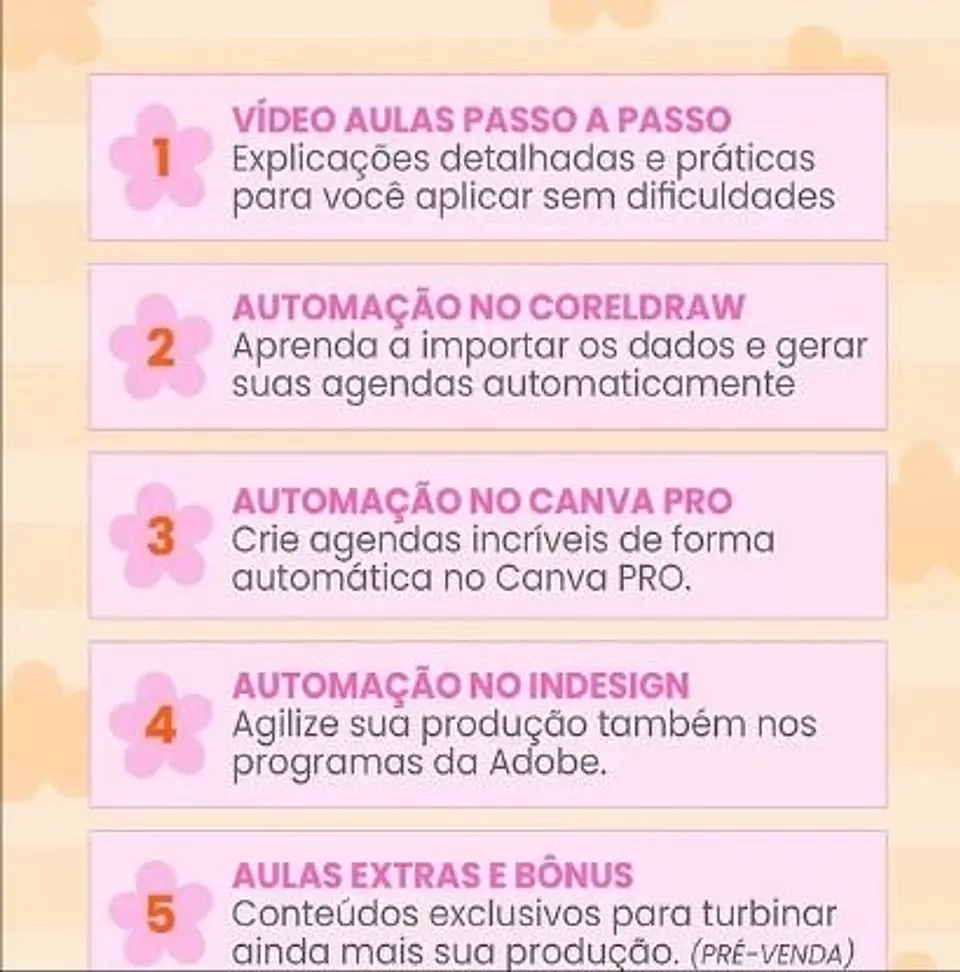 MÉTODO AGENDAS AUTOMÁTICAS - PRÉ VENDA 5