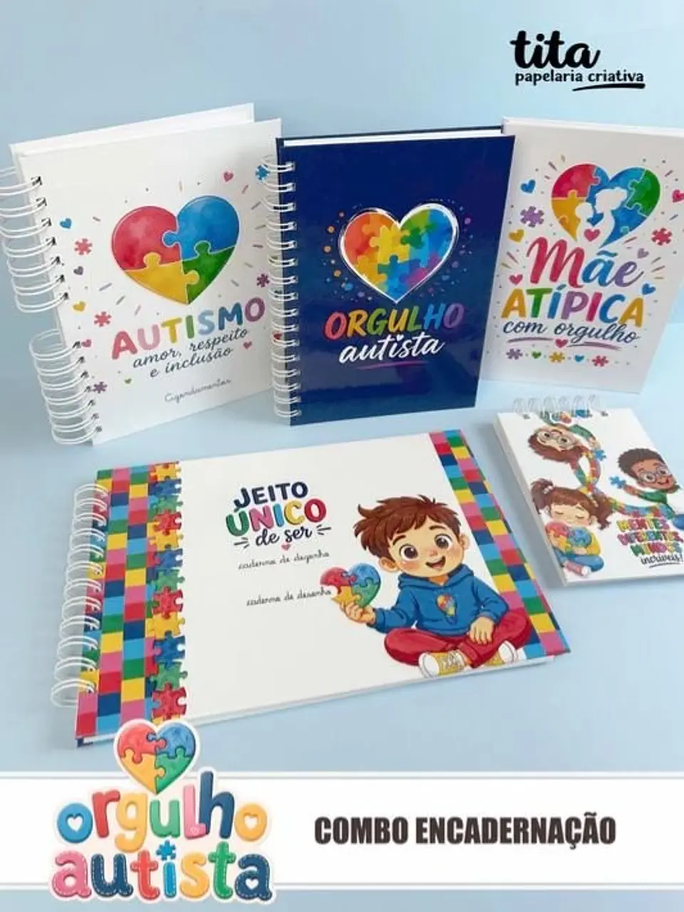 ORGULHO AUTISTA – COMBO ENCADERNAÇÃO 1
