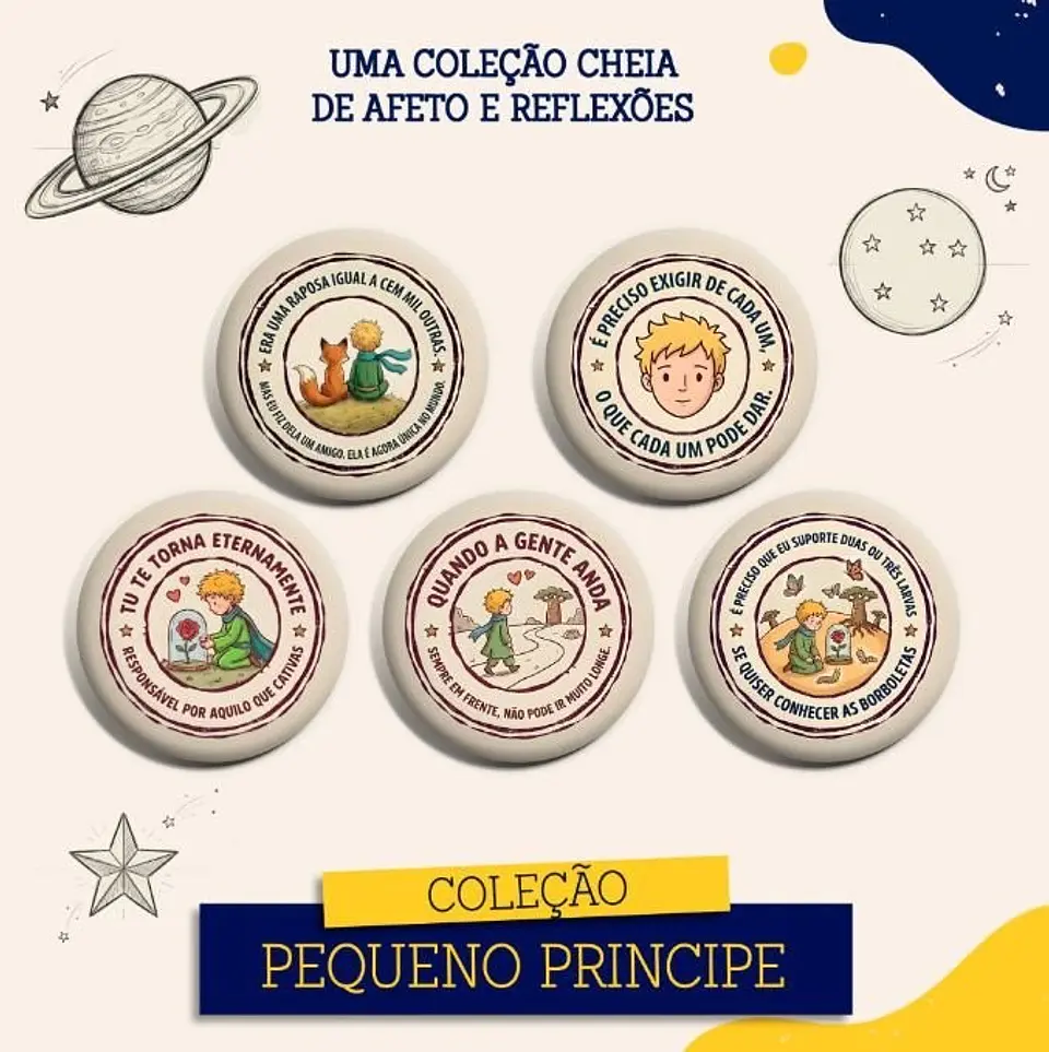 Coleção Pequeno Príncipe COMPLETO 5