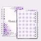Caderno para o Congresso 2026 – Floral Azul COM Tema - Thumbnail 5