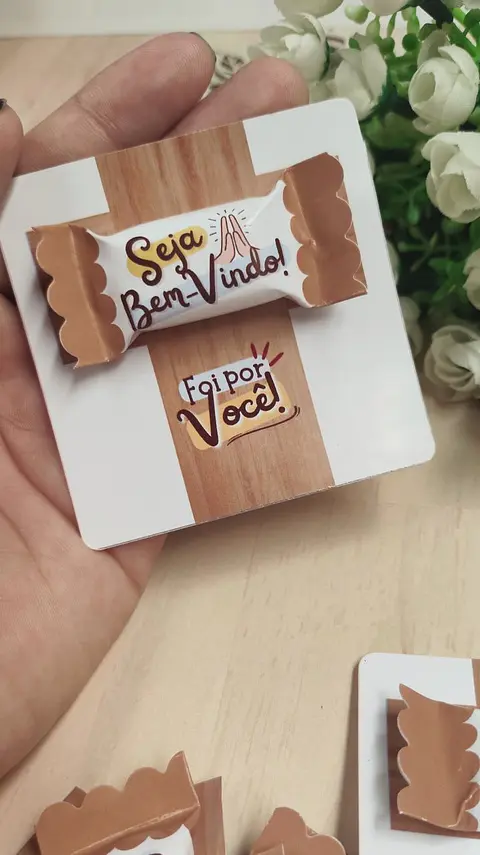 Card Cruz e Bala – Recepção Cristã/ Mimo Igreja evangélica