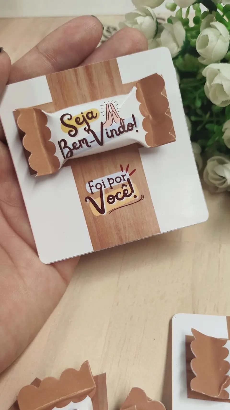 Card Cruz e Bala – Recepção Cristã/ Mimo Igreja evangélica 1