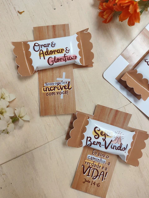 Card Cruz e Bala – Recepção Cristã/ Mimo Igreja evangélica