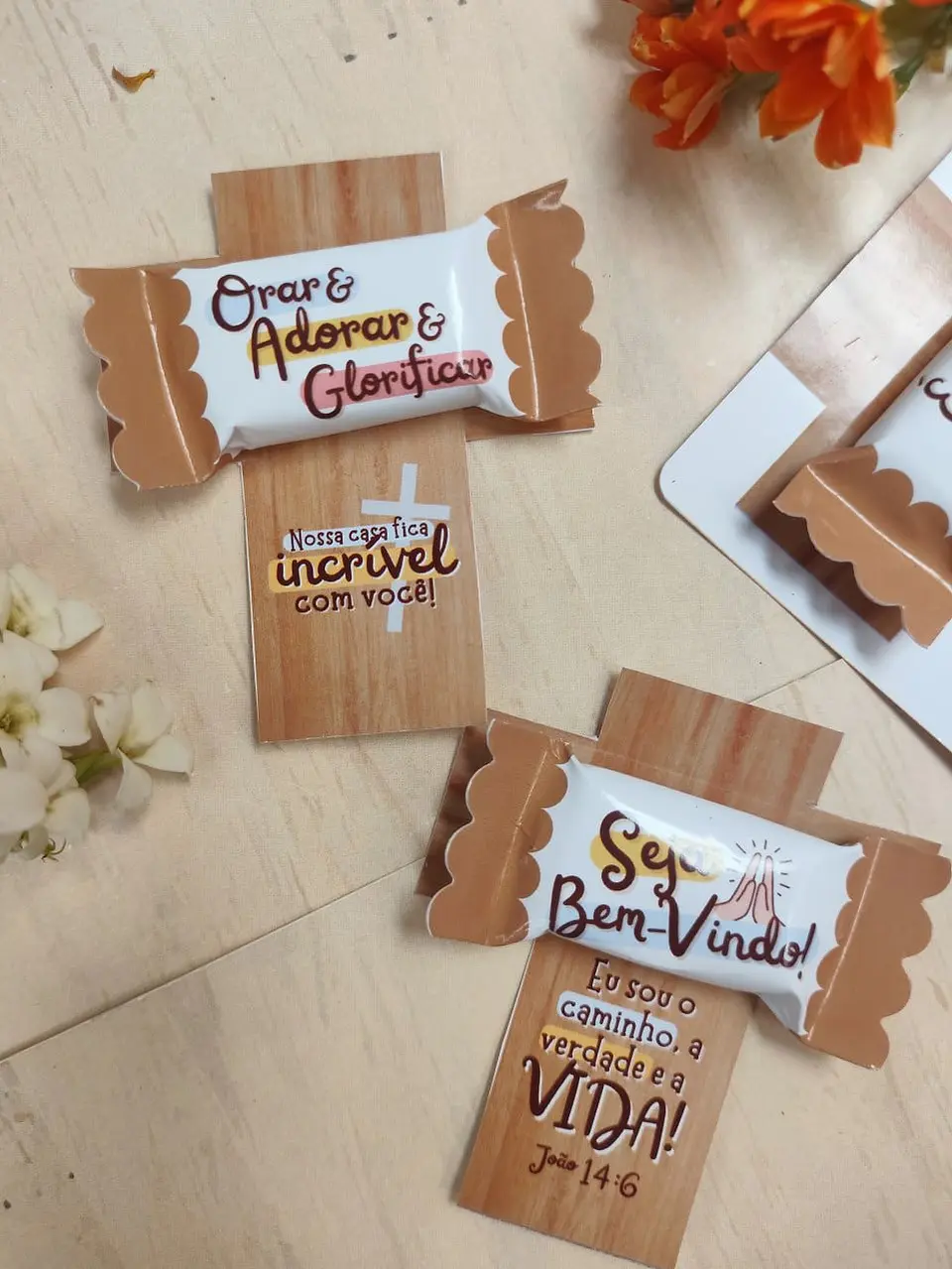 Card Cruz e Bala – Recepção Cristã/ Mimo Igreja evangélica 2