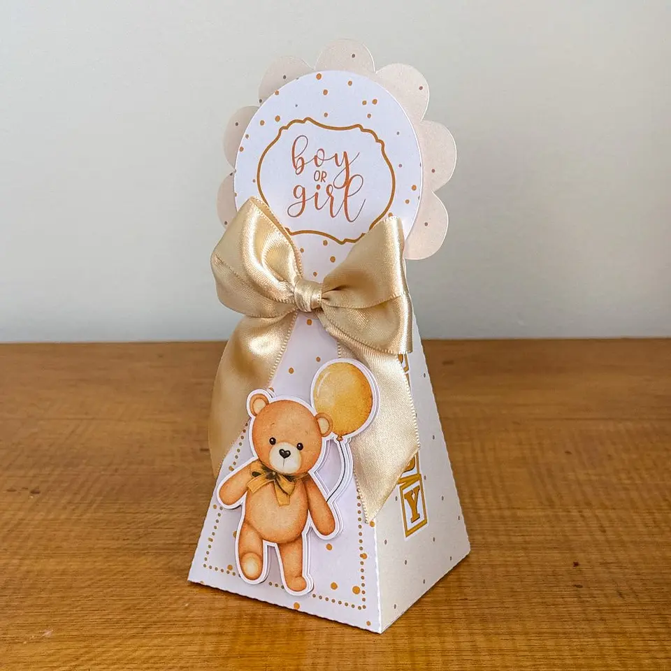 Chá Revelação Ursinho Neutro – Kit Festa Pronta 6
