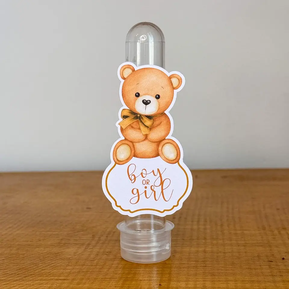 Chá Revelação Ursinho Neutro – Kit Festa Pronta 12