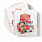 Caderneta com Livros do bebe Urso Bombeiro - Arquivo Digital - Thumbnail 2