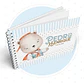 Caderneta com Livros do bebe Ursinho Marinheiro - Arquivo Digital - Thumbnail 5