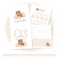 Caderneta com Livros do bebe Ursa Ursinha - Arquivo Digital - Thumbnail 14