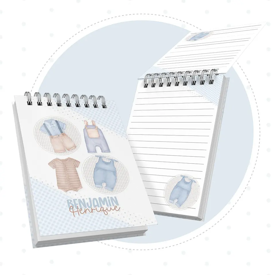 Livros do bebe com Caderneta Baby boy - Arquivo Digital 6