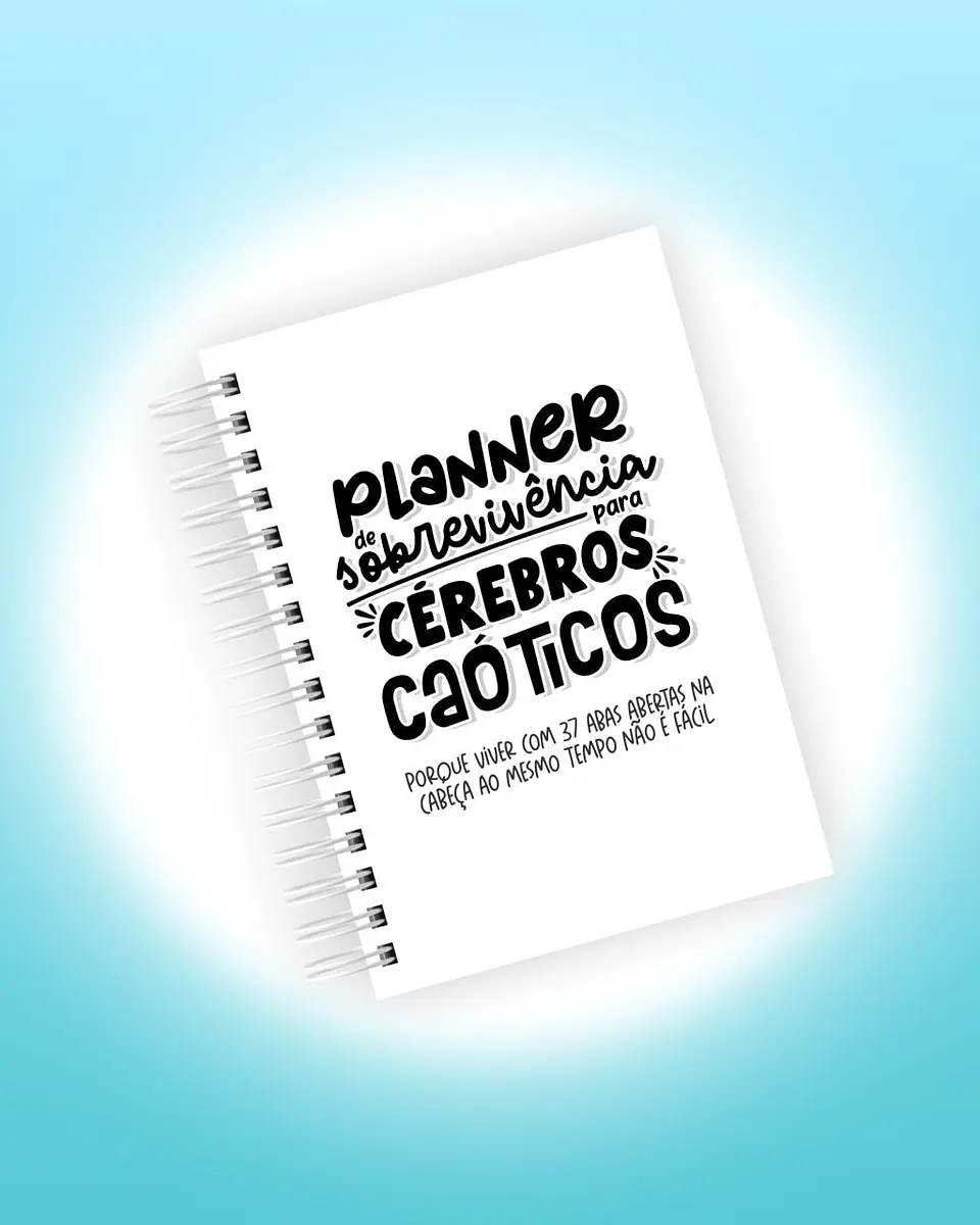 Arquivo Digital Planner de Sobrevivência para Cérebros Caóticos 6